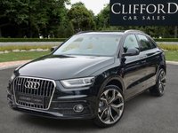 USED 2014 64 AUDI Q3 2.0 TDI S line SUV 5dr Diesel Manual quattro Euro 5 (s/s) (177 ps) 
