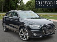 USED 2014 64 AUDI Q3 2.0 TDI S line SUV 5dr Diesel Manual quattro Euro 5 (s/s) (177 ps) 