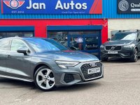 USED 2023 23 AUDI A3 1.0 TFSI 30 S line Sportback S Tronic Euro 6 (s/s) 5dr Leather+CarPlay+1owner+Alloys