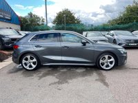 USED 2023 23 AUDI A3 1.0 TFSI 30 S line Sportback S Tronic Euro 6 (s/s) 5dr Leather+CarPlay+1owner+Alloys