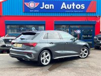 USED 2023 23 AUDI A3 1.0 TFSI 30 S line Sportback S Tronic Euro 6 (s/s) 5dr Leather+CarPlay+1owner+Alloys