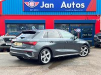 USED 2023 23 AUDI A3 1.0 TFSI 30 S line Sportback S Tronic Euro 6 (s/s) 5dr Leather+CarPlay+1owner+Alloys