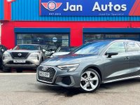 USED 2023 23 AUDI A3 1.0 TFSI 30 S line Sportback S Tronic Euro 6 (s/s) 5dr Leather+CarPlay+1owner+Alloys