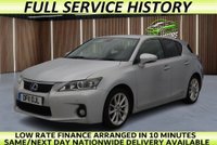 USED 2011 11 LEXUS CT 1.8 200h SE-L Hatchback 5dr Petrol Hybrid CVT Euro 5 (s/s) (136 ps) ++++DRIVE AWAY TODAY FINANCE+++