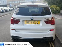 USED 2017 17 BMW X3 2.0 20d M Sport SUV 5dr Diesel Auto xDrive Euro 6 (s/s) (190 ps) 