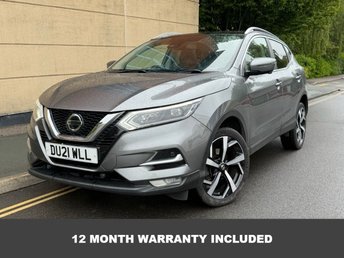2021 NISSAN QASHQAI 1.3 DIG-T N-Motion SUV 5dr Petrol DCT Auto Euro 6 (s/s) (160 ps) £11995.00