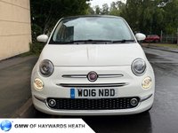 USED 2016 16 FIAT 500 1.2 Lounge Hatchback 3dr Petrol Manual Euro 6 (s/s) (69 bhp) EXCELLENT SERVICE HISTORY!