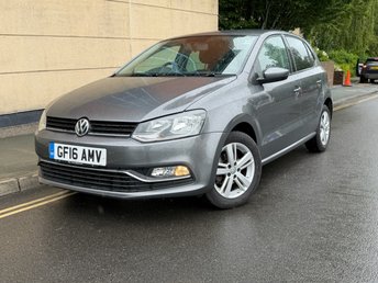 2016 VOLKSWAGEN POLO 1.2 TSI BlueMotion Tech Match Hatchback 5dr Petrol Manual Euro 6 (s/s) (90 ps) £6995.00