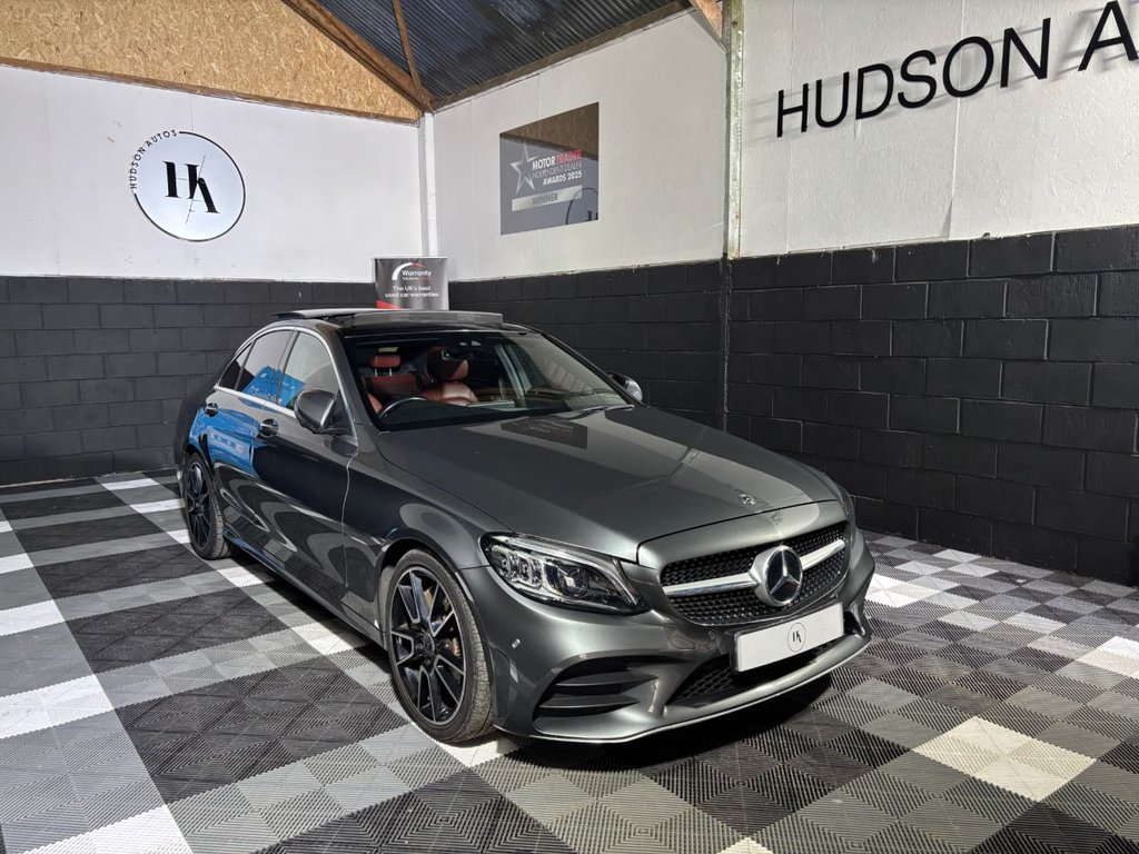 USED 2019 19 MERCEDES-BENZ C-CLASS 2.0 C300 AMG Line (Premium Plus) Saloon 4dr Petrol G-Tronic+ Euro 6 (s/s) (258 ps) 
