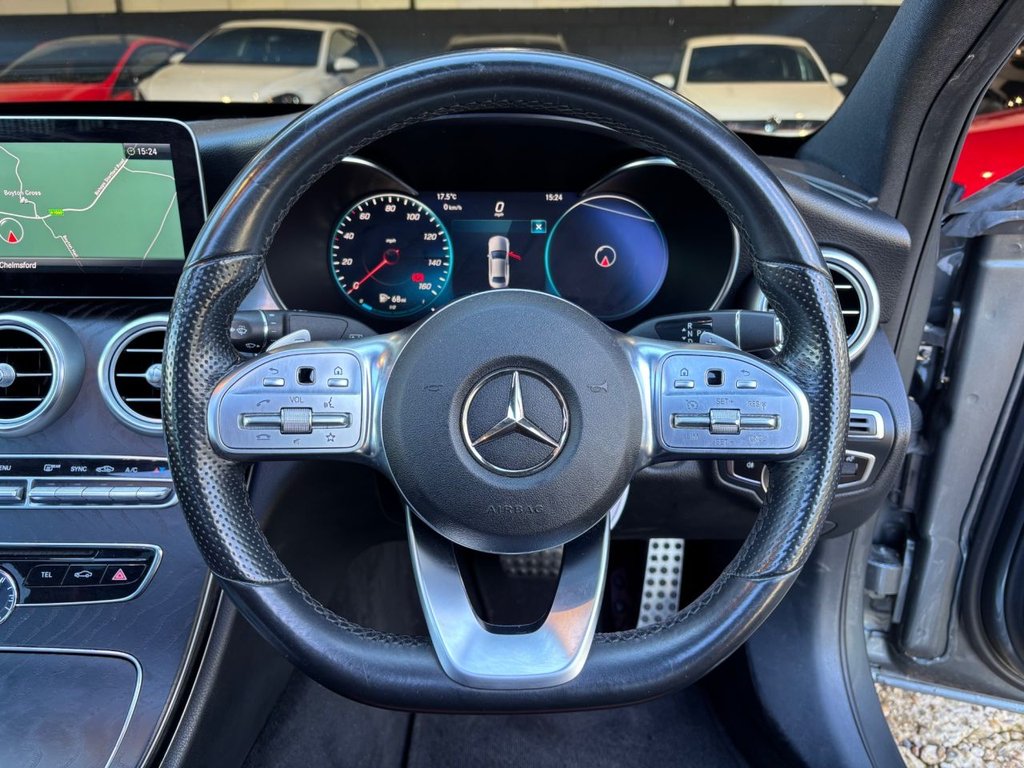 USED 2019 19 MERCEDES-BENZ C-CLASS 2.0 C300 AMG Line (Premium Plus) Saloon 4dr Petrol G-Tronic+ Euro 6 (s/s) (258 ps) 
