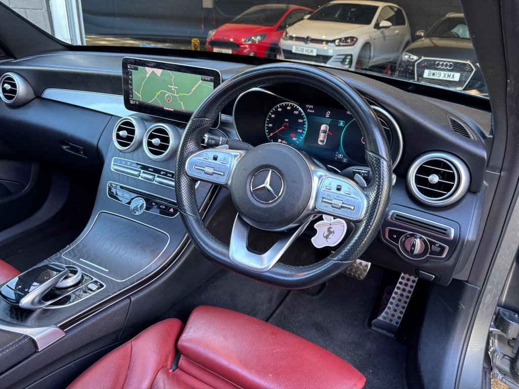 USED 2019 19 MERCEDES-BENZ C-CLASS 2.0 C300 AMG Line (Premium Plus) Saloon 4dr Petrol G-Tronic+ Euro 6 (s/s) (258 ps) 