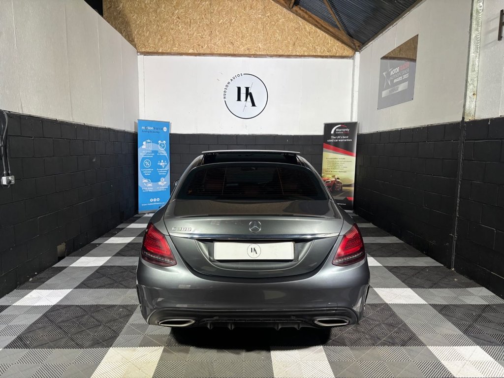 USED 2019 19 MERCEDES-BENZ C-CLASS 2.0 C300 AMG Line (Premium Plus) Saloon 4dr Petrol G-Tronic+ Euro 6 (s/s) (258 ps) 