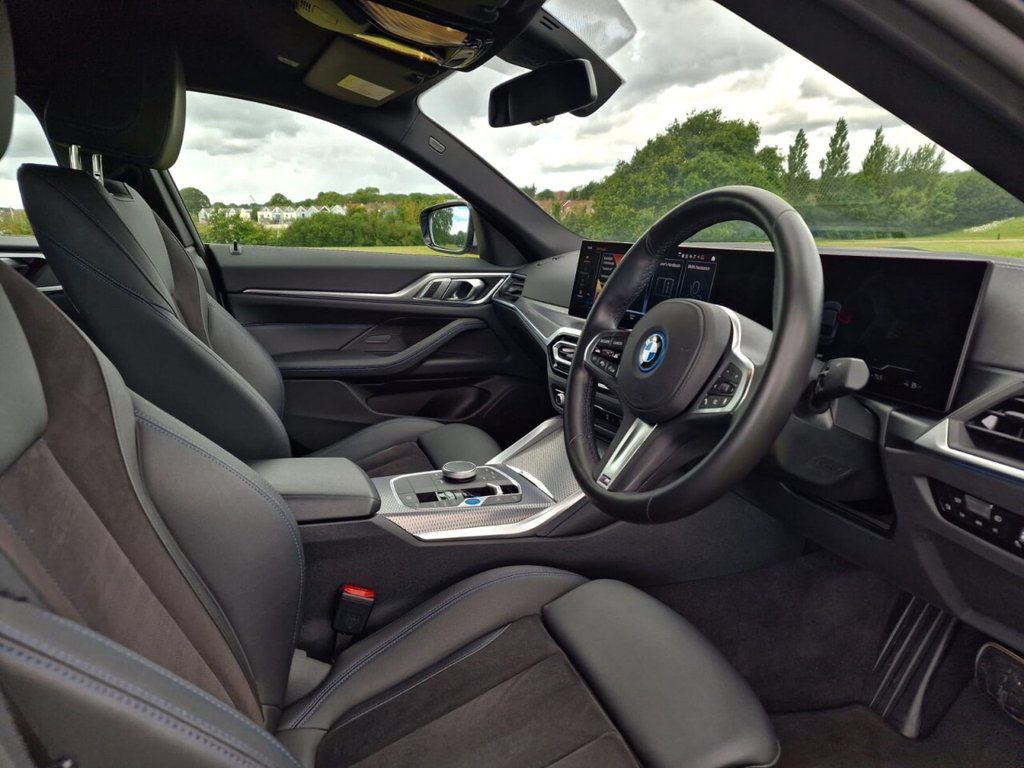 USED 2023 23 BMW I4 40 83.9kWh M Sport Gran Coupe 5dr Electric Auto eDrive (340 ps) FINANCE AVAILABLE