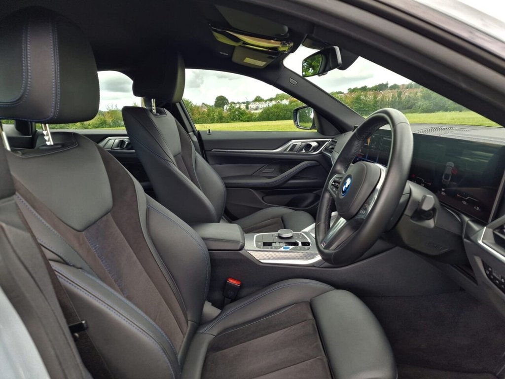USED 2023 23 BMW I4 40 83.9kWh M Sport Gran Coupe 5dr Electric Auto eDrive (340 ps) FINANCE AVAILABLE