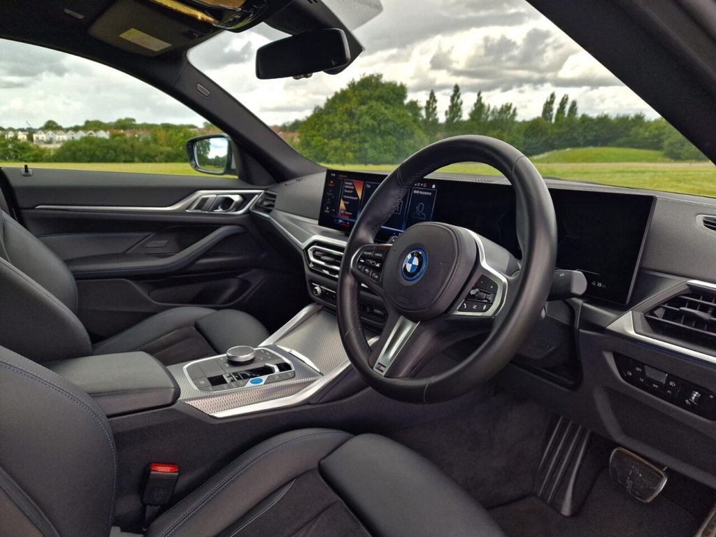 USED 2023 23 BMW I4 40 83.9kWh M Sport Gran Coupe 5dr Electric Auto eDrive (340 ps) FINANCE AVAILABLE