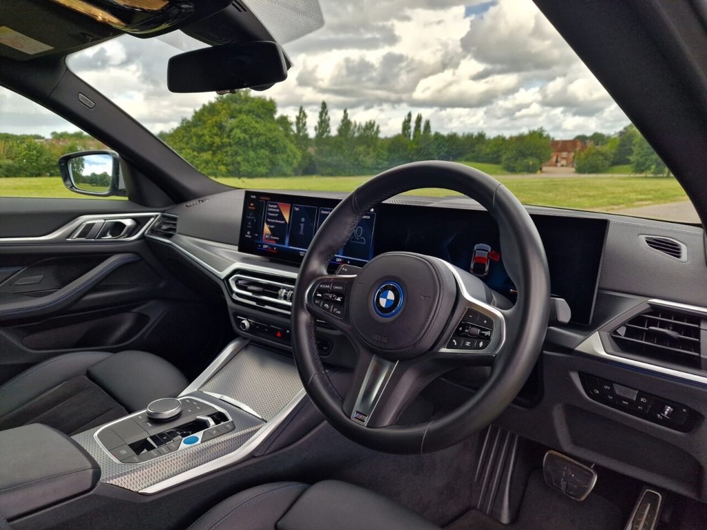 USED 2023 23 BMW I4 40 83.9kWh M Sport Gran Coupe 5dr Electric Auto eDrive (340 ps) FINANCE AVAILABLE