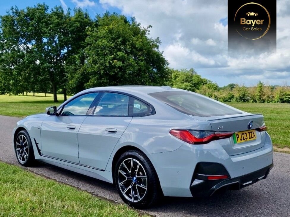 USED 2023 23 BMW I4 40 83.9kWh M Sport Gran Coupe 5dr Electric Auto eDrive (340 ps) FINANCE AVAILABLE