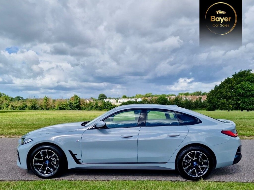 USED 2023 23 BMW I4 40 83.9kWh M Sport Gran Coupe 5dr Electric Auto eDrive (340 ps) FINANCE AVAILABLE
