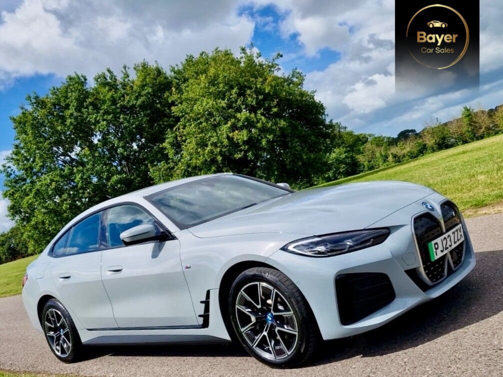 USED 2023 23 BMW I4 40 83.9kWh M Sport Gran Coupe 5dr Electric Auto eDrive (340 ps) FINANCE AVAILABLE