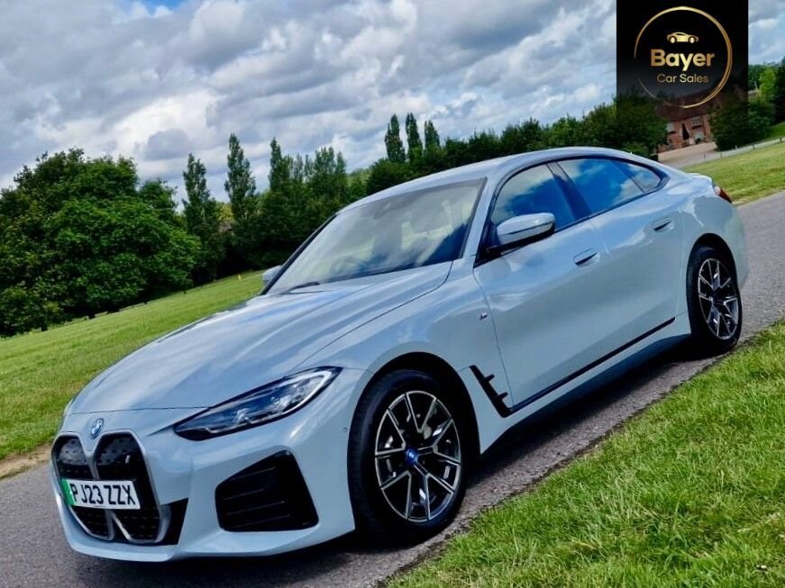 USED 2023 23 BMW I4 40 83.9kWh M Sport Gran Coupe 5dr Electric Auto eDrive (340 ps) FINANCE AVAILABLE