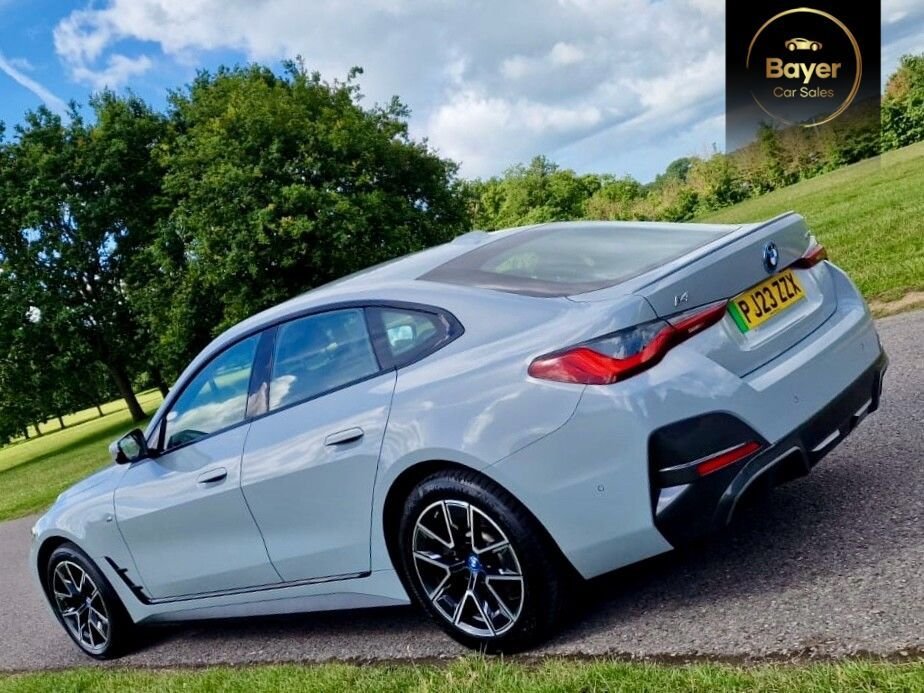 USED 2023 23 BMW I4 40 83.9kWh M Sport Gran Coupe 5dr Electric Auto eDrive (340 ps) FINANCE AVAILABLE