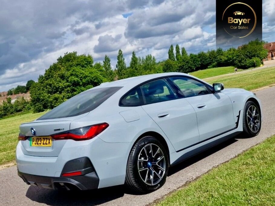 USED 2023 23 BMW I4 40 83.9kWh M Sport Gran Coupe 5dr Electric Auto eDrive (340 ps) FINANCE AVAILABLE