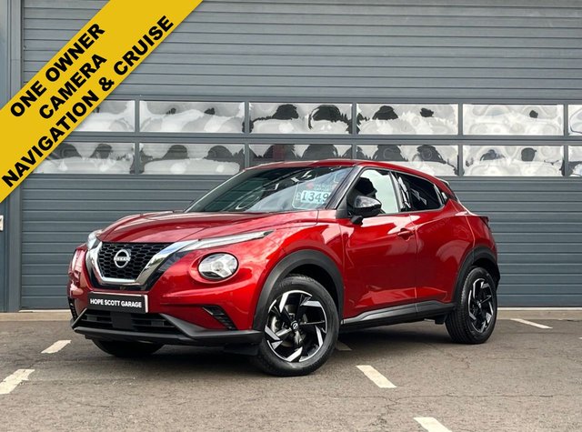 View our Nissan Juke 1.0 DIG-T N-Connecta SUV 5dr Petrol Manual Euro 6 (s/s) (114 ps) ***ONE OWNER+CAMERA+NAVIGATION+CRUISE+APPLEPLAY***