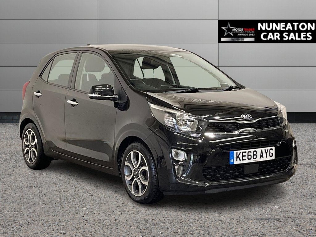 USED 2019 68 KIA PICANTO 1.25 3 Hatchback 5dr Petrol Auto Euro 6 (83 bhp) APPLE CAR PLAY AND ANDROID AUTO