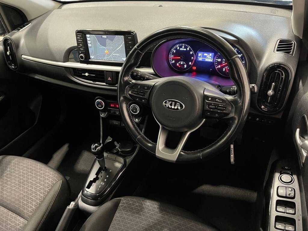 USED 2019 68 KIA PICANTO 1.25 3 Hatchback 5dr Petrol Auto Euro 6 (83 bhp) APPLE CAR PLAY AND ANDROID AUTO