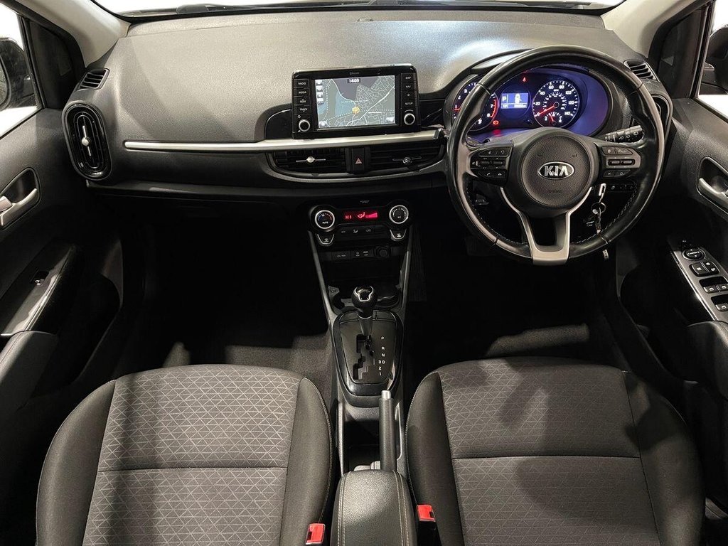 USED 2019 68 KIA PICANTO 1.25 3 Hatchback 5dr Petrol Auto Euro 6 (83 bhp) APPLE CAR PLAY AND ANDROID AUTO
