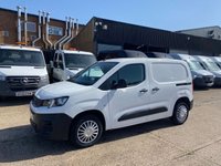 USED 2021 21 PEUGEOT PARTNER 1.5 BLUE HDI PROFESSIONAL L1 SWB 100BHP. AIRCON. SENSORS. 82K MILES. NEW SHAPE. FINANCE. PX 1 OWNER EURO 6 ULEZ. AIRCON. SENSORS. FINANCE. PX.