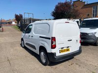 USED 2021 21 PEUGEOT PARTNER 1.5 BLUE HDI PROFESSIONAL L1 SWB 100BHP. AIRCON. SENSORS. 82K MILES. NEW SHAPE. FINANCE. PX 1 OWNER EURO 6 ULEZ. AIRCON. SENSORS. FINANCE. PX.