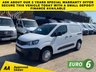 USED 2021 21 PEUGEOT PARTNER 1.5 BLUE HDI PROFESSIONAL L1 SWB 100BHP. AIRCON. SENSORS. 82K MILES. NEW SHAPE. FINANCE. PX 1 OWNER EURO 6 ULEZ. AIRCON. SENSORS. FINANCE. PX.