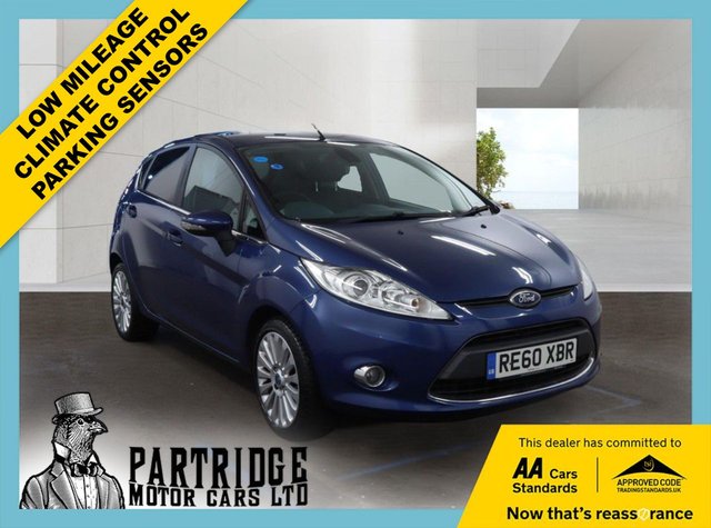 2011 FORD FIESTA 1.4 Titanium Hatchback 5dr Petrol Manual (133 g/km, 94 bhp) £4000.00