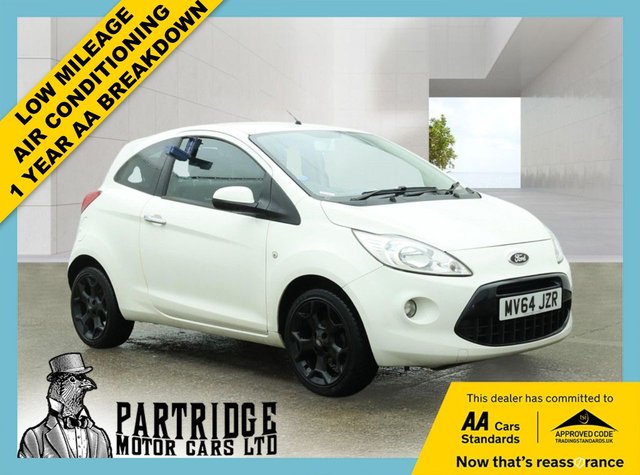 2014 FORD KA 1.2 Metal Hatchback 3dr Petrol Manual Euro 5 (s/s) (69 ps) £3600.00