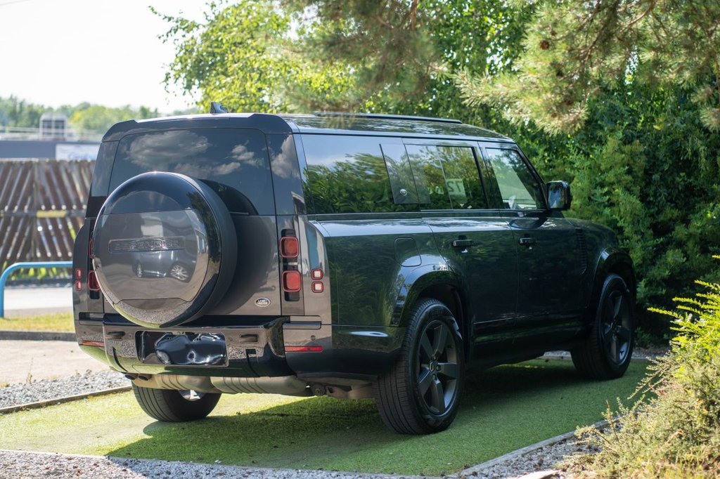 USED 2023 72 LAND ROVER DEFENDER 130 3.0 D300 MHEV X-Dynamic HSE SUV 5dr Diesel Auto 4WD Euro 6 (s/s) (300 ps) IMPRESSIVE LOAD HANDLING CAPABILITIES WITH SPACE FOR EIGHT PASSENGERS AND LUGGAGE WIHOUT THE NEED FOR A VAN LIKE MPV COLOUR CODED AND ROOF SPOILER WITH FSH