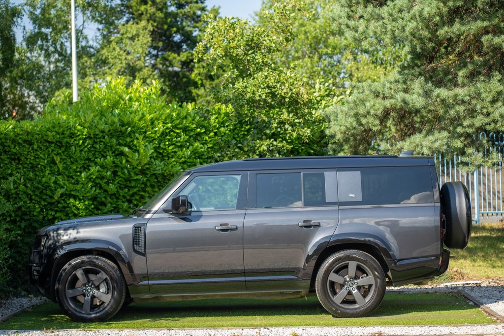 USED 2023 72 LAND ROVER DEFENDER 130 3.0 D300 MHEV X-Dynamic HSE SUV 5dr Diesel Auto 4WD Euro 6 (s/s) (300 ps) IMPRESSIVE LOAD HANDLING CAPABILITIES WITH SPACE FOR EIGHT PASSENGERS AND LUGGAGE WIHOUT THE NEED FOR A VAN LIKE MPV COLOUR CODED AND ROOF SPOILER WITH FSH