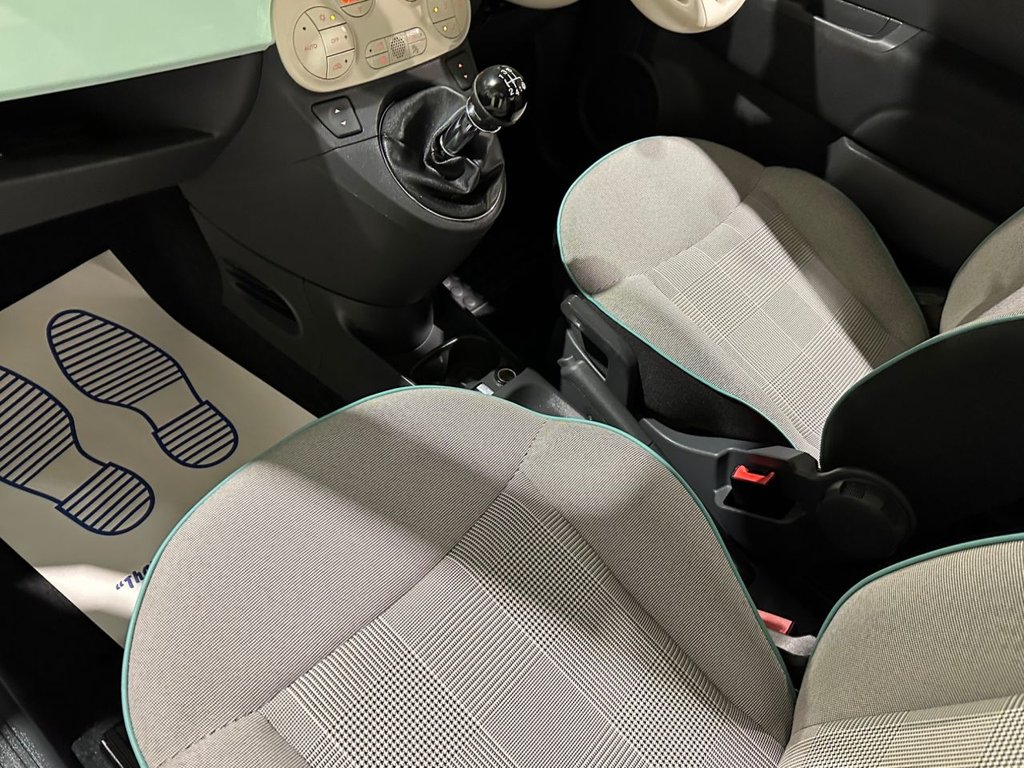 USED 2015 15 FIAT 500 1.2 Lounge Hatchback 3dr Petrol Manual Euro 6 (s/s) (69 bhp) 