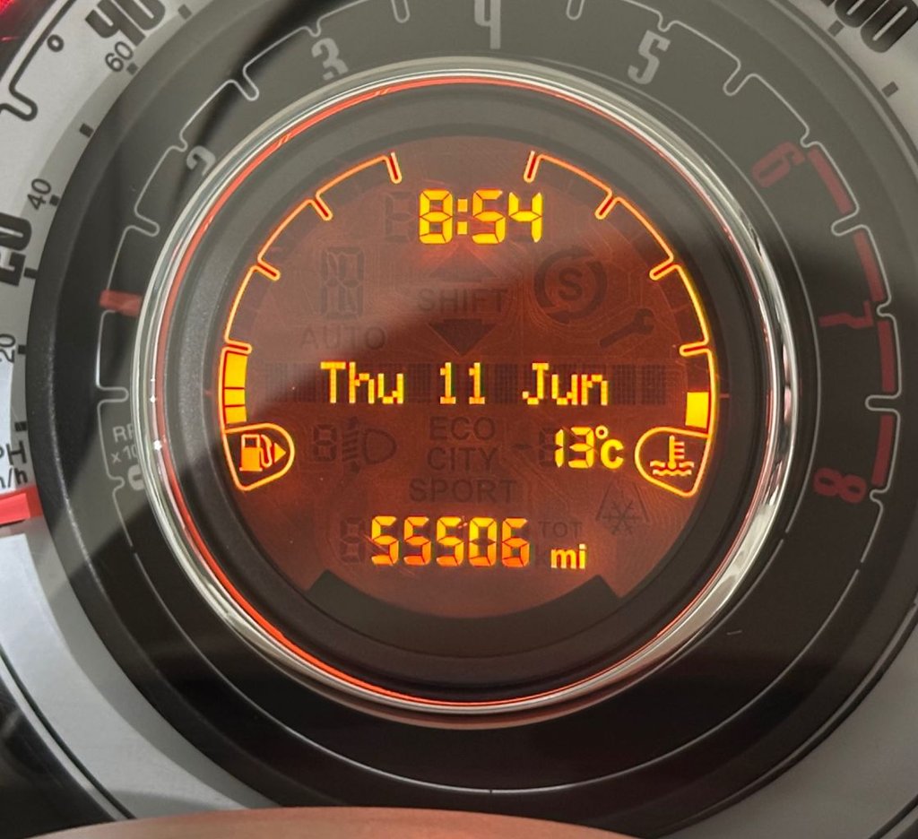 USED 2015 15 FIAT 500 1.2 Lounge Hatchback 3dr Petrol Manual Euro 6 (s/s) (69 bhp) 