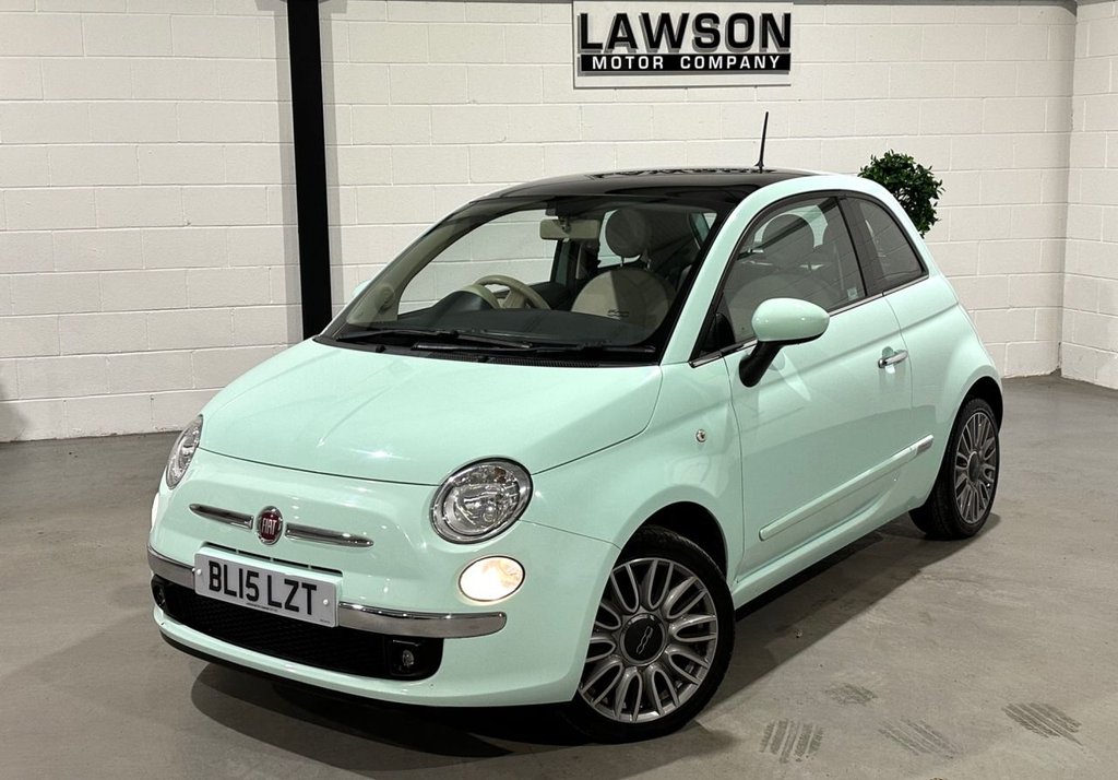 USED 2015 15 FIAT 500 1.2 Lounge Hatchback 3dr Petrol Manual Euro 6 (s/s) (69 bhp) 