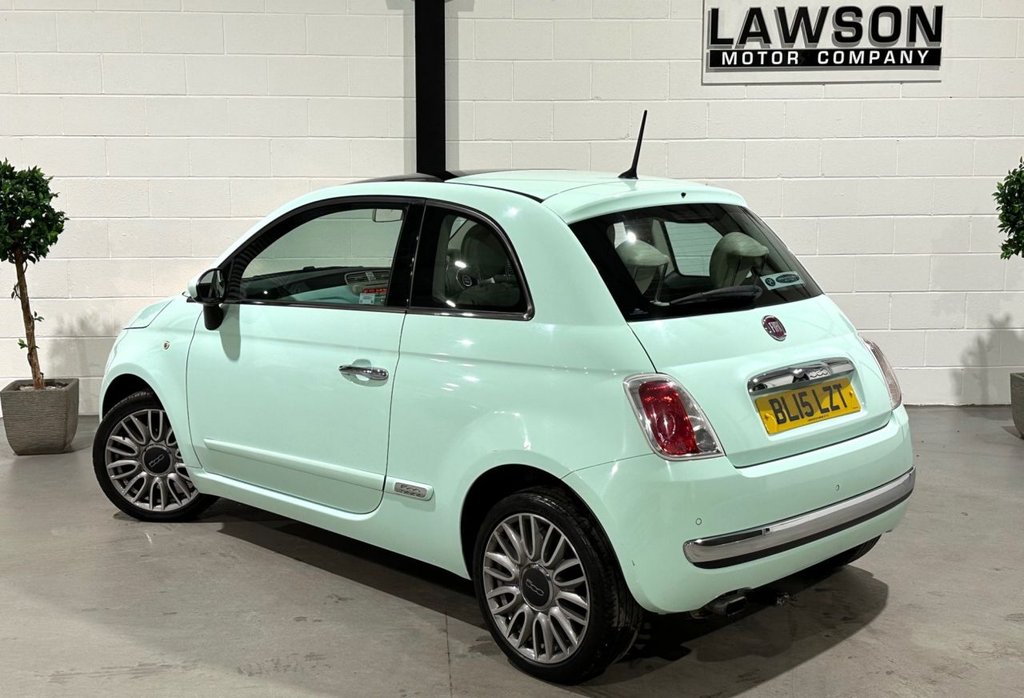 USED 2015 15 FIAT 500 1.2 Lounge Hatchback 3dr Petrol Manual Euro 6 (s/s) (69 bhp) 