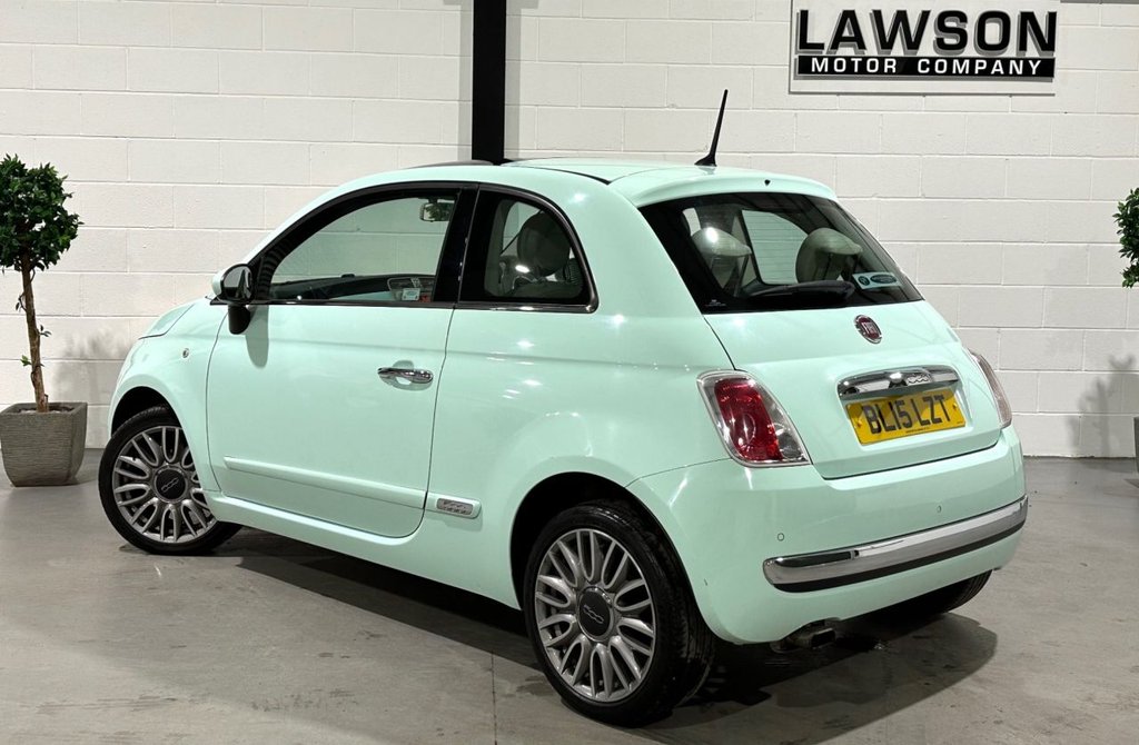 USED 2015 15 FIAT 500 1.2 Lounge Hatchback 3dr Petrol Manual Euro 6 (s/s) (69 bhp) 