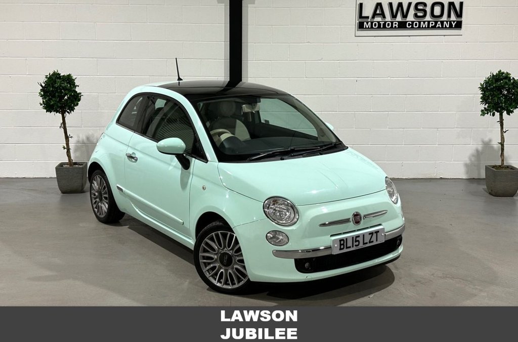 USED 2015 15 FIAT 500 1.2 Lounge Hatchback 3dr Petrol Manual Euro 6 (s/s) (69 bhp) 