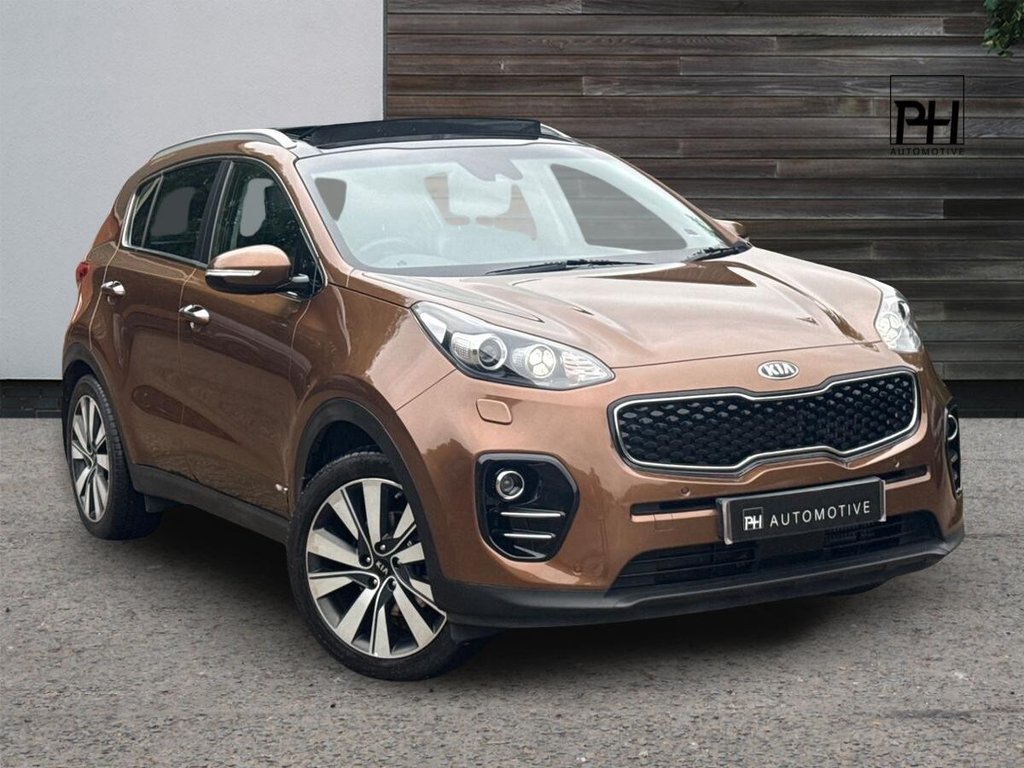 USED 2017 17 KIA SPORTAGE 2.0 CRDi KX-4 SUV 5dr Diesel Manual AWD Euro 6 (182 bhp) PANORAMIC ROOF|9 SERVICES