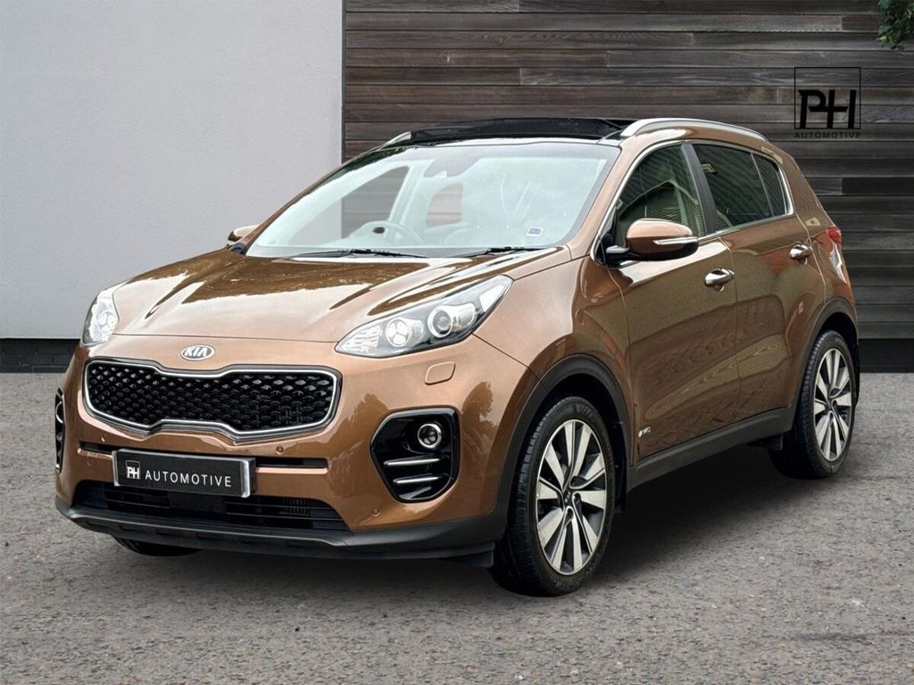 USED 2017 17 KIA SPORTAGE 2.0 CRDi KX-4 SUV 5dr Diesel Manual AWD Euro 6 (182 bhp) PANORAMIC ROOF|9 SERVICES