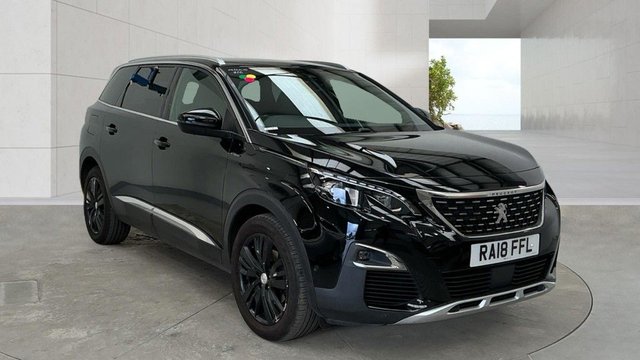 View our Peugeot 5008 1.5 BlueHDi GT Line SUV 5dr Diesel Manual Euro 6 | 2 KEYS | SAT NAV | REVERSE CAMERA | PARKING SENSORS | SPARE WHEEL | 18" ALLOYS | PART LEATHER TRIM | 3 ISOFIX | 7 SEATS 