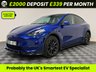 USED 2022 22 TESLA MODEL Y (Dual Motor) Long Range SUV 5dr Electric Auto 4WDE (384 bhp) 91.5% SOH |Ryzen| Aero Kit | 20s