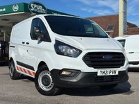 USED 2021 21 FORD TRANSIT CUSTOM 2.0 320 EcoBlue Leader Panel Van 5dr Diesel Manual L1 H1 Euro 6 (s/s) (105 ps) 