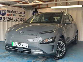 2023 HYUNDAI KONA 39kWh SE Connect SUV 5dr Electric Auto (10.5kW Charger) (136 ps)+2 KEYS+1 OWNER FROM NEW+ALLOYS+HISTORY+2 CABLES+PARK CONTROL+CAM+CLIMATE+AIRCON+DIGITAL DASH+MEDIA+BLUETOOTH+NAV+ &pound;12990.00