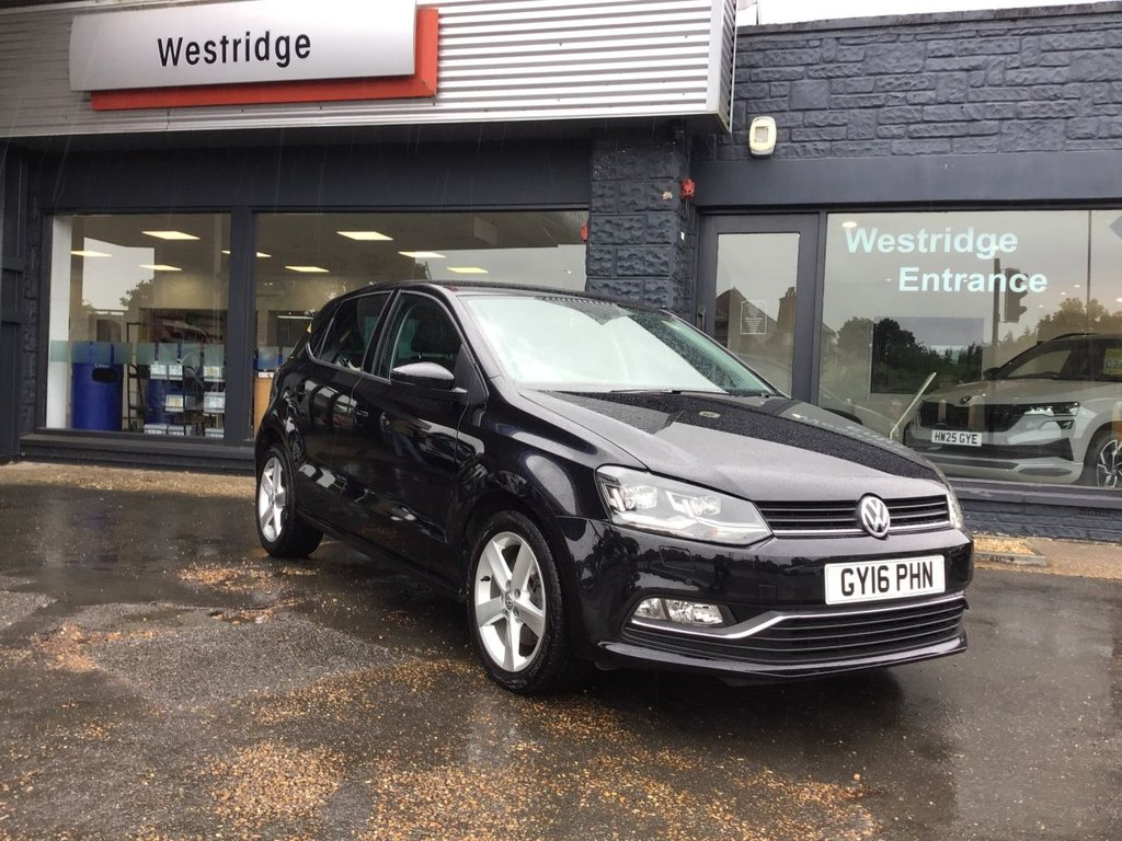USED 2016 16 VOLKSWAGEN POLO 1.0 TSI BlueMotion Tech SEL Hatchback 5dr Petrol DSG Euro 6 (s/s) (110 bhp) 